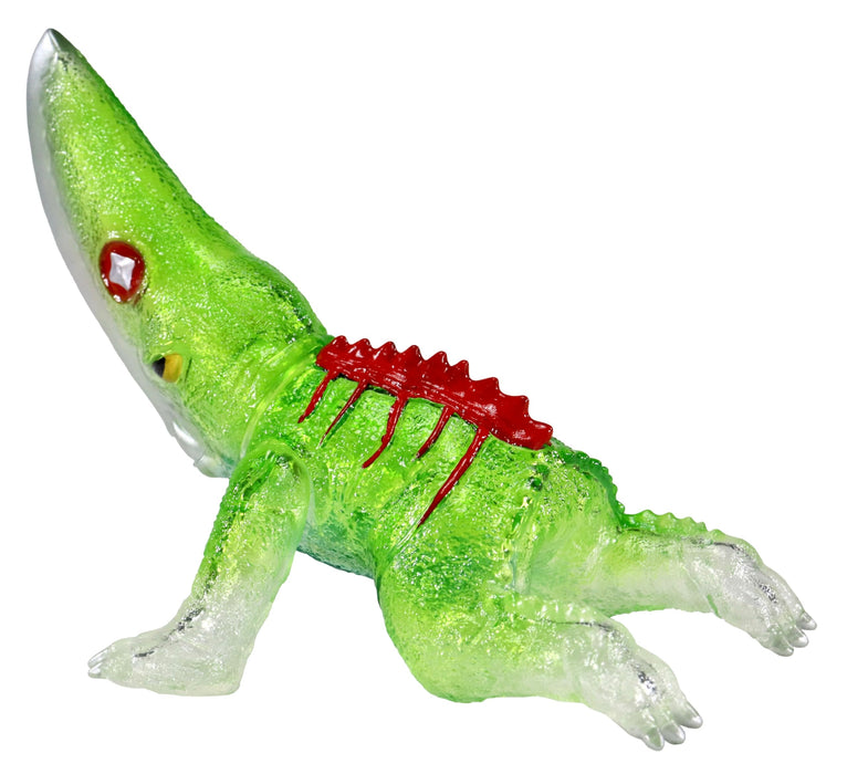 CCP Middle Size Series Gamera Vol.3 Guiron 1969 Clear Green Ver. 130mm Figure_2