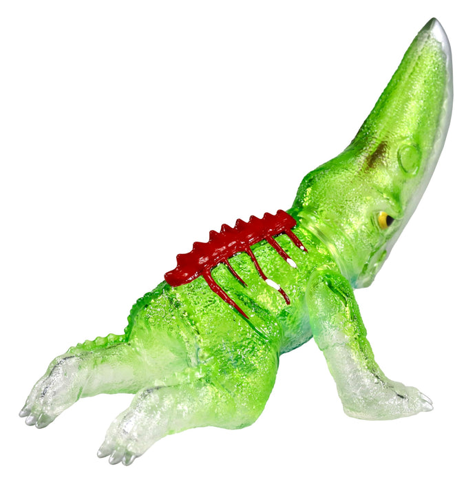 CCP Middle Size Series Gamera Vol.3 Guiron 1969 Clear Green Ver. 130mm Figure_3