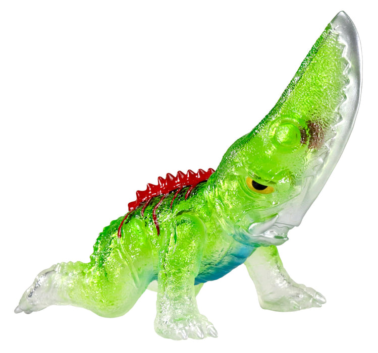 CCP Middle Size Series Gamera Vol.3 Guiron 1969 Clear Green Ver. 130mm Figure_4