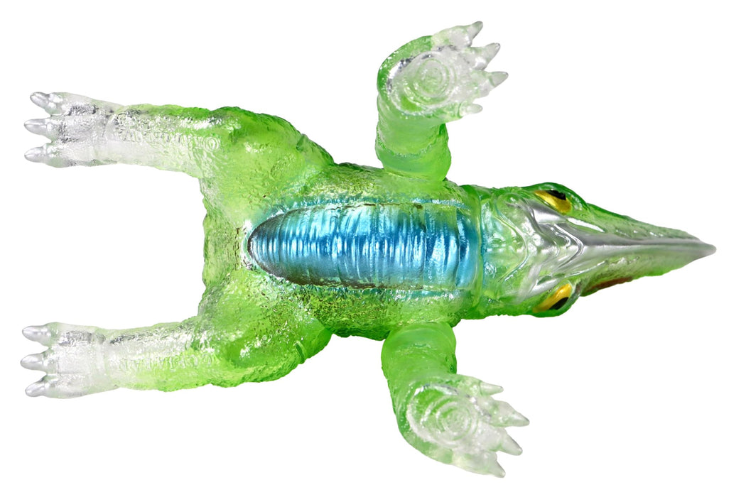 CCP Middle Size Series Gamera Vol.3 Guiron 1969 Clear Green Ver. 130mm Figure_6