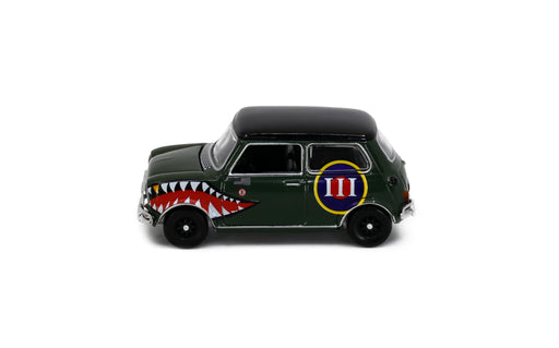 Tiny City 1/50 Mini Cooper Art Shark Diecast Miniature Car HYP00003 Door Open_2