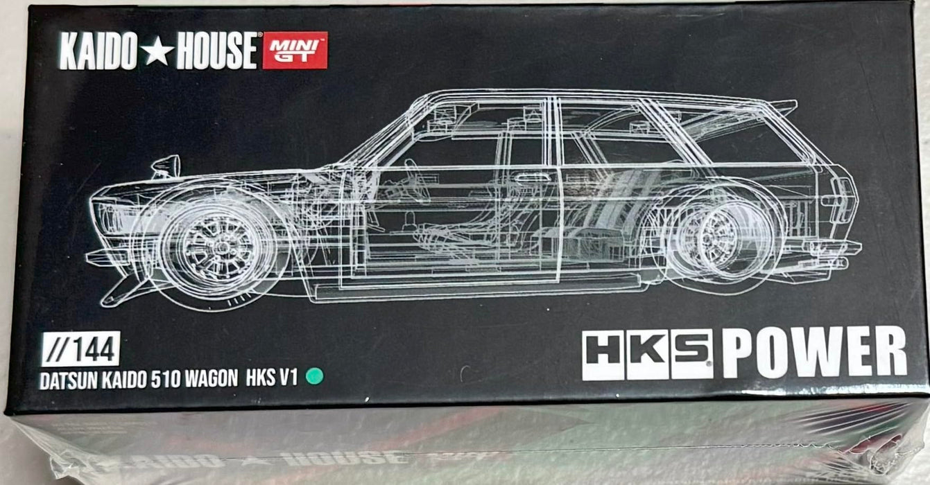 TSMMODEL 1/64 Datsun Street 510 Wagon HKS V1 RHD Limited Edition Diecast Car NEW_2