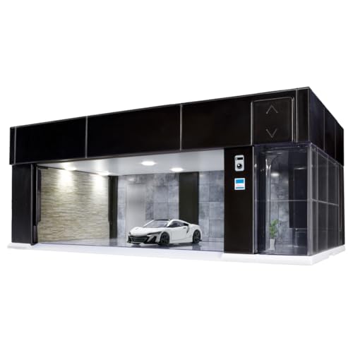 TAKARATOMY tomica GARAGE PREMIUM BLACK Edition Honda NSX Type S mini car NEW_1