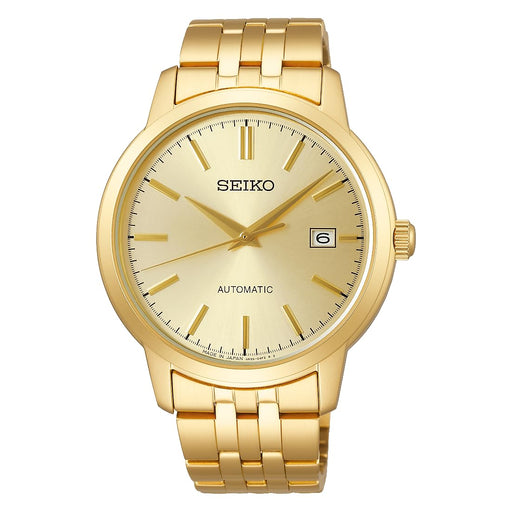 Seiko SCVE062 Gold Mechanical Automatic Men Watch Made in Japan Stainless Steel_1