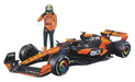 Bburago 1/24 McLaren F1 Team MCL38 2024 No.4 L.Norris w/Driver BUR28040N NEW_1