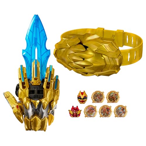 Bandai No.1 Sentai Gozyuger DX Tegasword & Sentai Ring set Battery Powered NEW_2