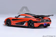 Autoart KOENIGSEGG One:1 Orange/Carbon Black/Silver Diecast Model Car 20044 NEW_3