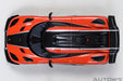 Autoart KOENIGSEGG One:1 Orange/Carbon Black/Silver Diecast Model Car 20044 NEW_6