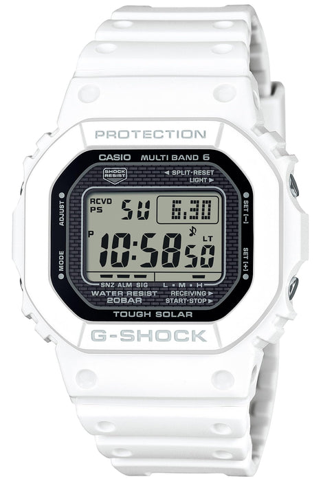 CASIO G-SHOCK GW-5000HS-7JF HERITAGE Series Solar Radio Men Watch White NEW_1