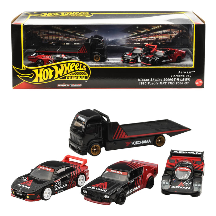 Hot Wheels Premium collector set Assort JBM06 Advan Racing Team GMH39-987B NEW_1