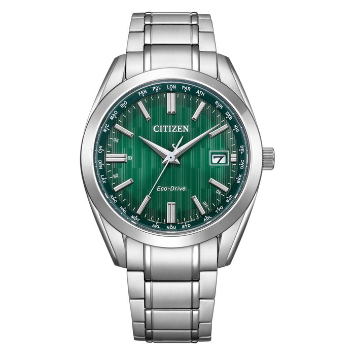 Citizen Collection Eco-Drive CB0261-53W Titanium Solar Radio Men Watch Analog_2