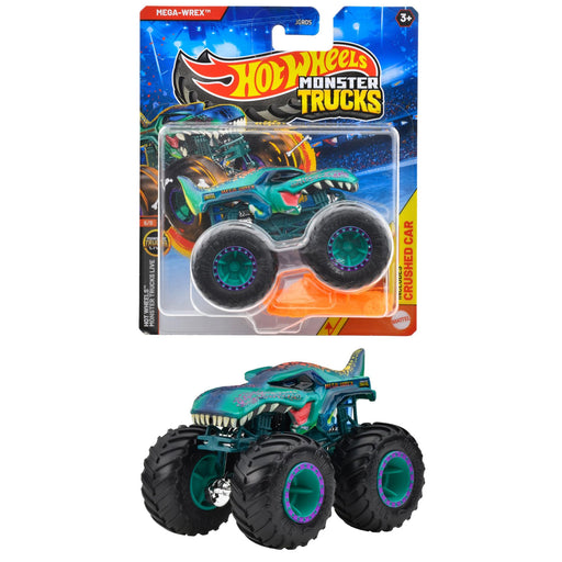 Mattel Hot Wheels Monster Truck 1/64 Mega-Wrex Miniature Diecast Car JGR05 NEW_1