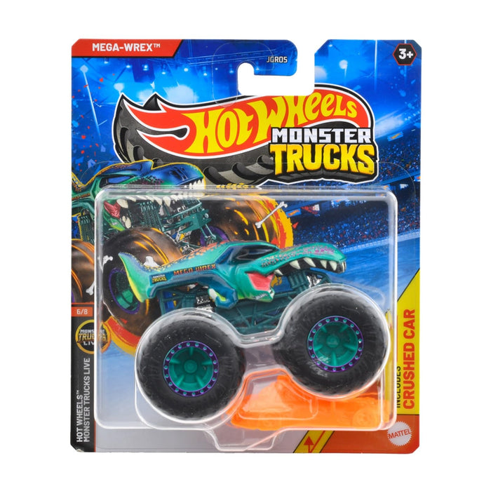 Mattel Hot Wheels Monster Truck 1/64 Mega-Wrex Miniature Diecast Car JGR05 NEW_5