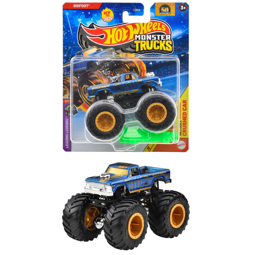 Mattel Hot Wheels Monster Truck 1/64 Bigfoot Miniature Diecast Car JGR08 NEW_1