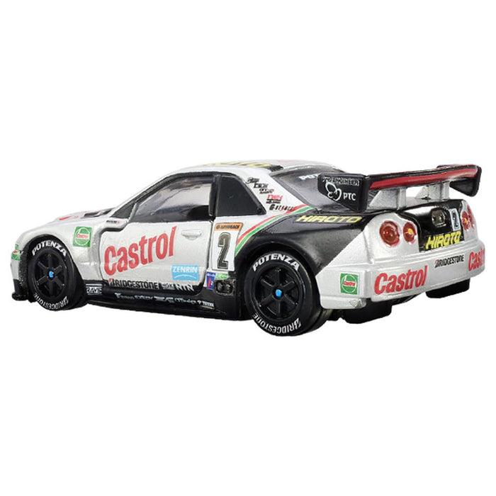 Takara Tomy Tomica Premium Racing Castrol Nismo GT-R Miniature Diecast Car NEW_4