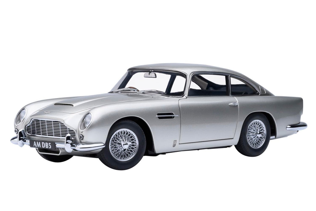 Autoart 1/18 Aston Martin DB5 Silver Metallic Diecast Miniature Car ‎70287 NEW_1