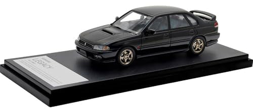 Hi Story 1/43 SUBARU LEGACY RS 1997 Black Mica Diecast Miniature Toy HS499BK NEW_1