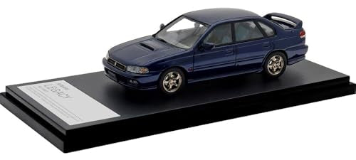 Hi Story 1/43 SUBARU LEGACY RS 1997 royal Blue Mica Diecast Car HS499BL NEW_1