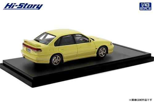 Hi Story 1/43 SUBARU LEGACY RS 1997 cashmere Yellow Diecast Car HS499YE NEW_2