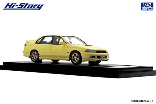 Hi Story 1/43 SUBARU LEGACY RS 1997 cashmere Yellow Diecast Car HS499YE NEW_3