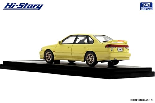 Hi Story 1/43 SUBARU LEGACY RS 1997 cashmere Yellow Diecast Car HS499YE NEW_4