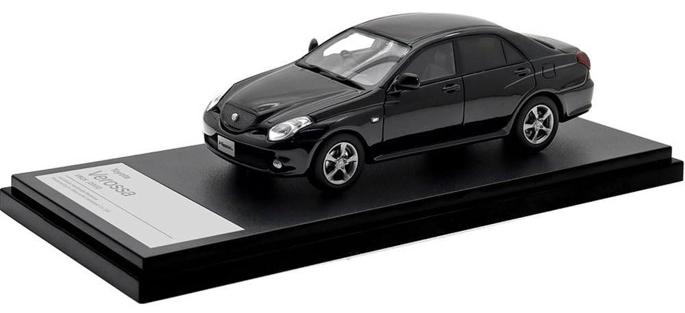 Hi Story 1/43 Toyota Verossa VR25 2001 Black Diecast Miniature Car HS496BK NEW_1