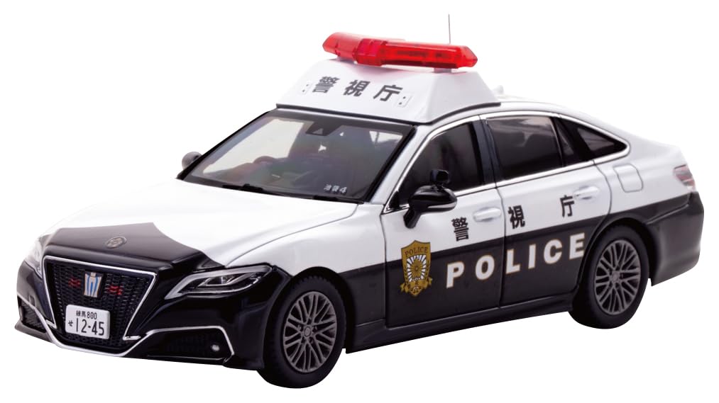RAI'S 1/43 Toyota Crown Hybrid AZSH21 2023 Patrol Vehicle Ikebukuro-4 H7432303_1