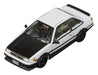 DIECASTTEAM 1/64 Toyota Corolla LEVIN White/Black hood Diecast Car LL-009-145_1
