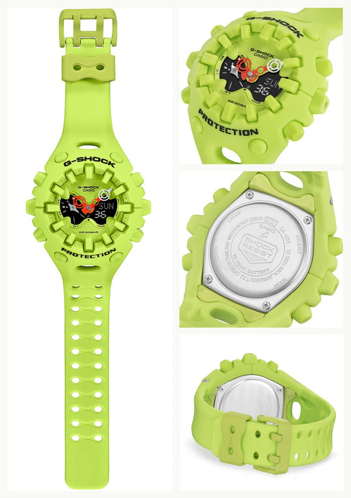Casio G-Shock GA-V01-9AJF NEW BIG CASE BASIC Yellow Analog Digital Men Watch_2