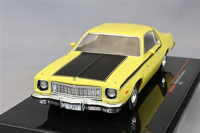 Ixo 1/43 Plymouth Road Runner 1975 Yellow Diecast Miniature Car CLC541N NEW_1