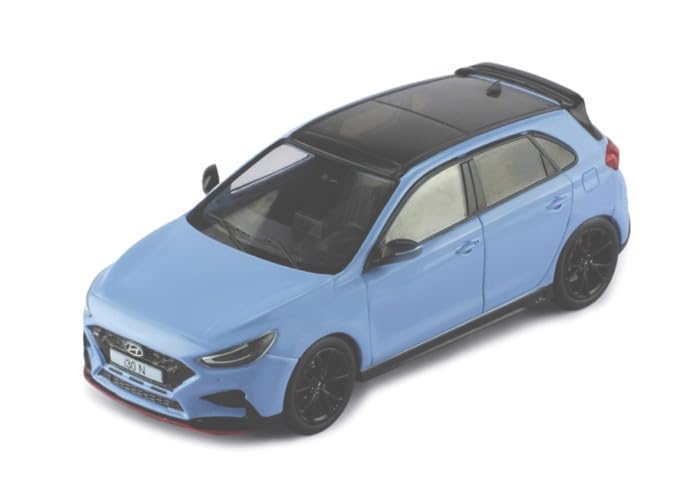 Ixo 1/43 scale Hyundai i30 N 2022 Blue Diecast Miniature Model Car ‎MOC335 NEW_1
