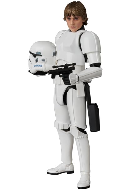 Medicom Toy MAFEX No.257 LUKE SKYWALKER STORMTROOPER DISGUISE Action Figure NEW_2