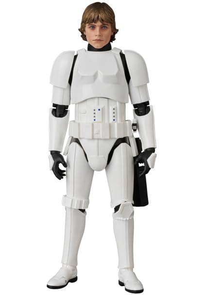 Medicom Toy MAFEX No.257 LUKE SKYWALKER STORMTROOPER DISGUISE Action Figure NEW_3