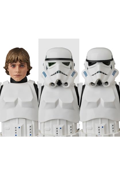 Medicom Toy MAFEX No.257 LUKE SKYWALKER STORMTROOPER DISGUISE Action Figure NEW_6