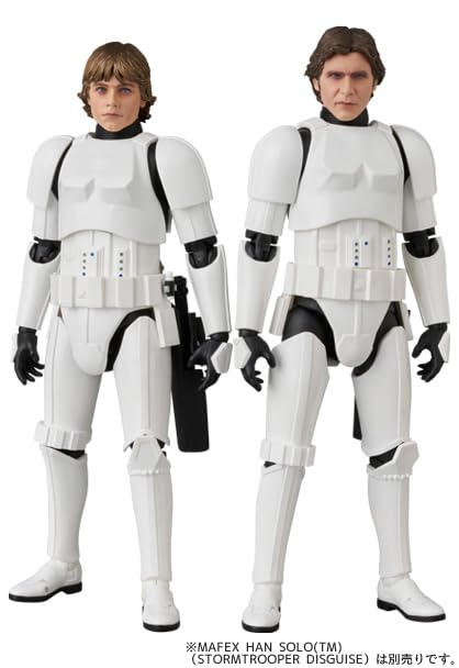 Medicom Toy MAFEX No.257 LUKE SKYWALKER STORMTROOPER DISGUISE Action Figure NEW_7