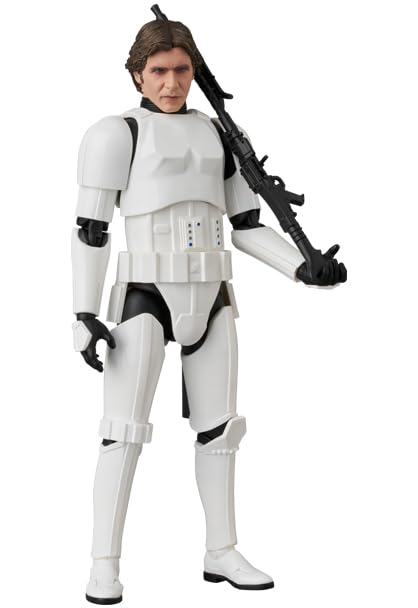 Medicom Toy MAFEX No.258 HAN SOLO STORMTROOPER DISGUISE 155mm Action Figure NEW_2