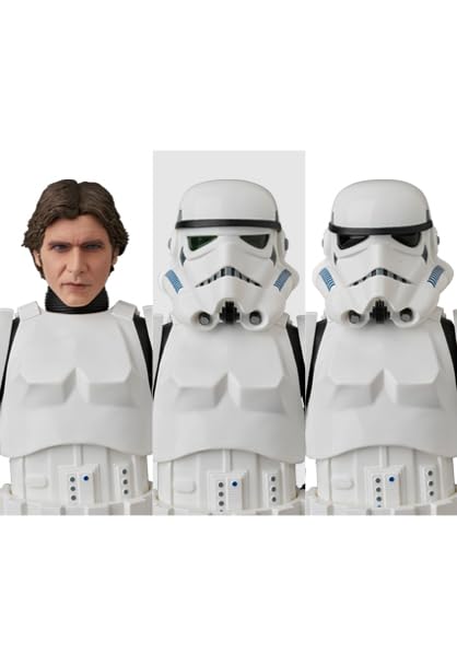 Medicom Toy MAFEX No.258 HAN SOLO STORMTROOPER DISGUISE 155mm Action Figure NEW_6