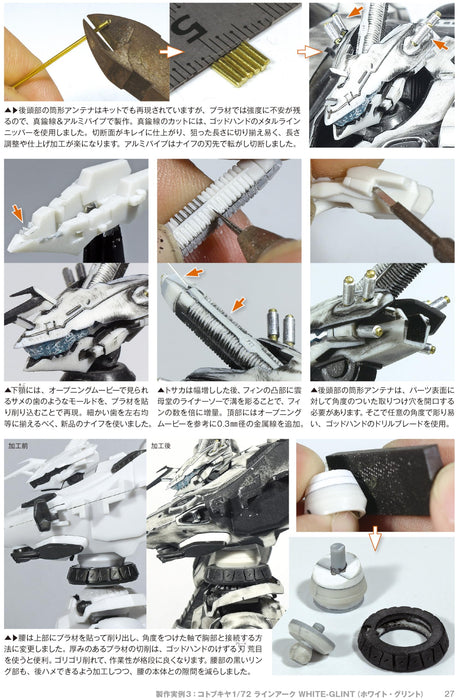 Model Art Latest Edition Mastering Tools for Plastic Models (Book) How To NEW_5