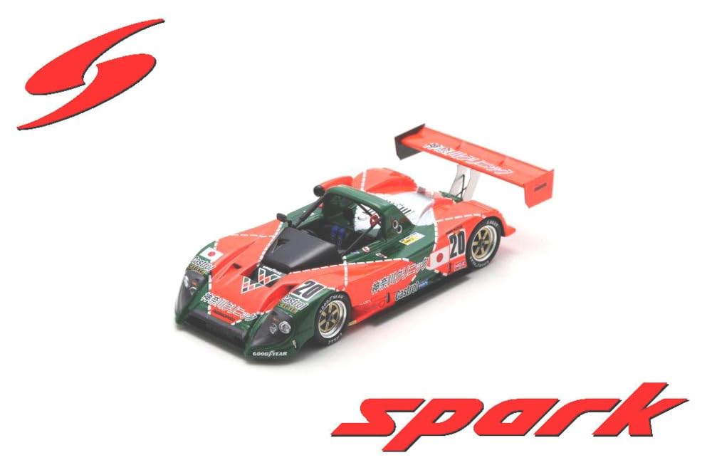 Spark 1/43 Kudzu DLM Mazda No.20 Le Mans 24H 1996 Resin Miniature Car S9447 NEW_2