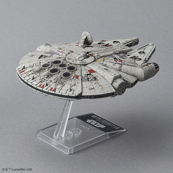 BANDAI Star Wars 1/1000 BLOCKADE RUNNER & 1/350 MILLENNIUM FALCON Model Kit NEW_6