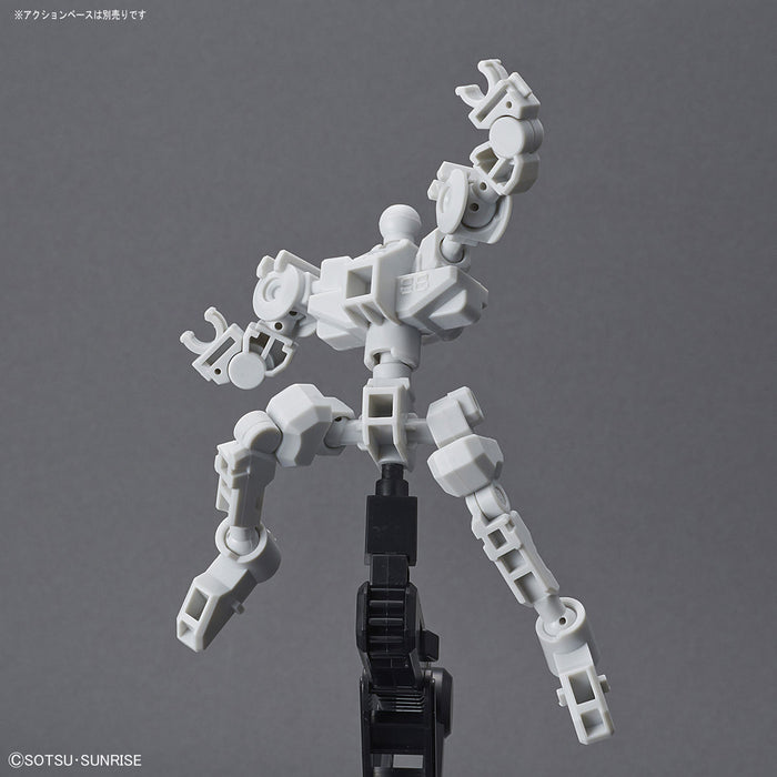 BANDAI SD Gundam CROSS SILHOUETTE FRAME WHITE Plastic Model Kit NEW from Japan_3