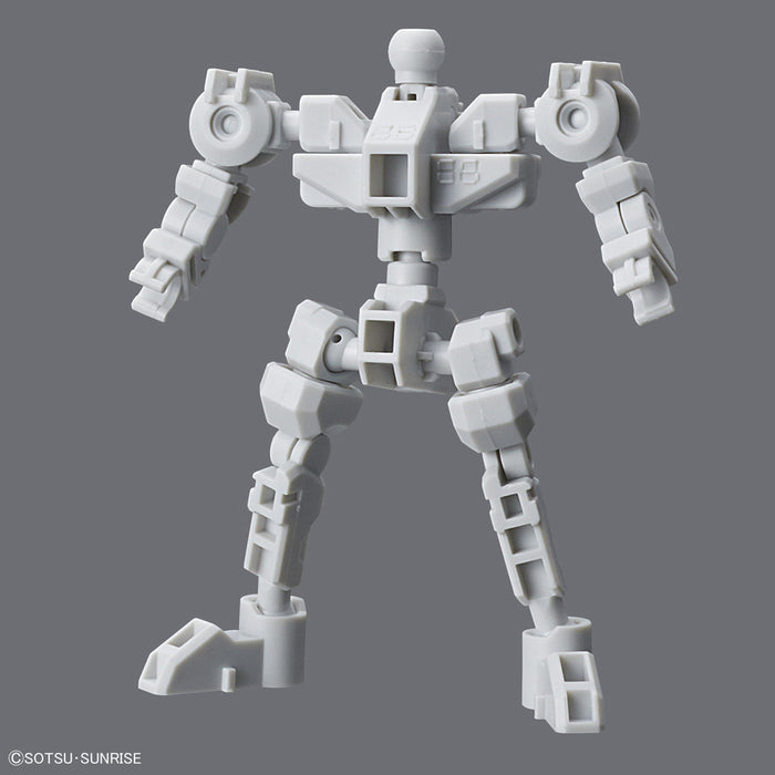 BANDAI SD Gundam CROSS SILHOUETTE FRAME WHITE Plastic Model Kit NEW from Japan_2