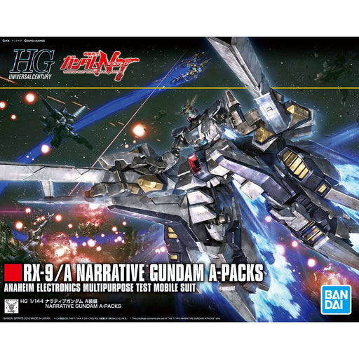 BANDAI HGUC 1/144 RX-9/A NARRATIVE GUNDAM A-PACKS Model Kit Gundam NT NEW_1