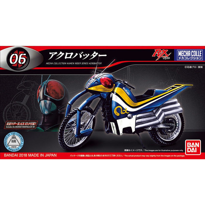 BANDAI MECHA COLLE Kamen Rider Black RX No.06 ACROBATTER Plastic Model Kit NEW_1
