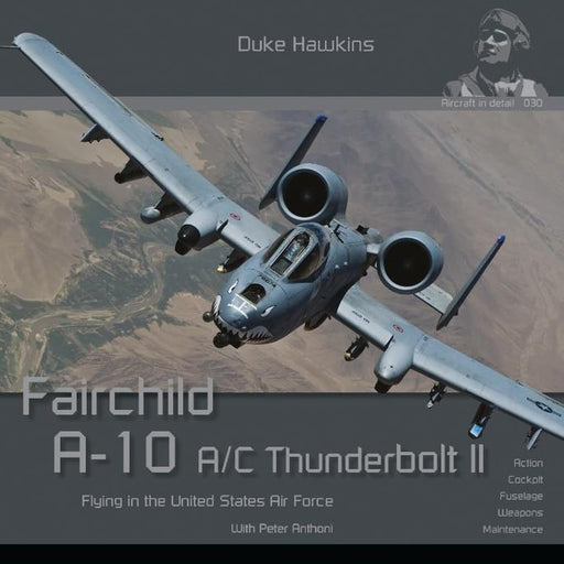 HMH Publications Fairchild A-10 A/C Thunderbolt II model material book HMHDH030_1