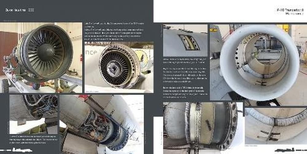 HMH Publications Fairchild A-10 A/C Thunderbolt II model material book HMHDH030_4