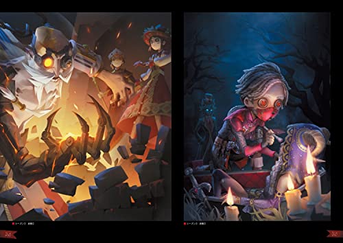 Identity V Official Art Works Game Illustration Book KADOKAWA (Art Book) NEW_7