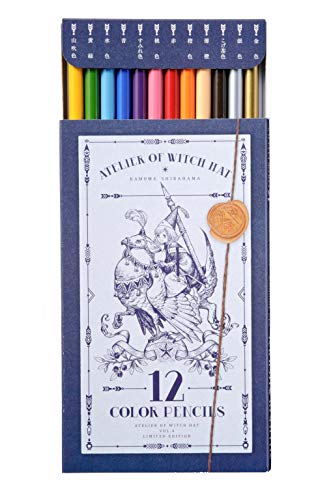 Witch Hat Atelier Vol.4 Limited Edition w/ Color Pencils, coloring book NEW_3