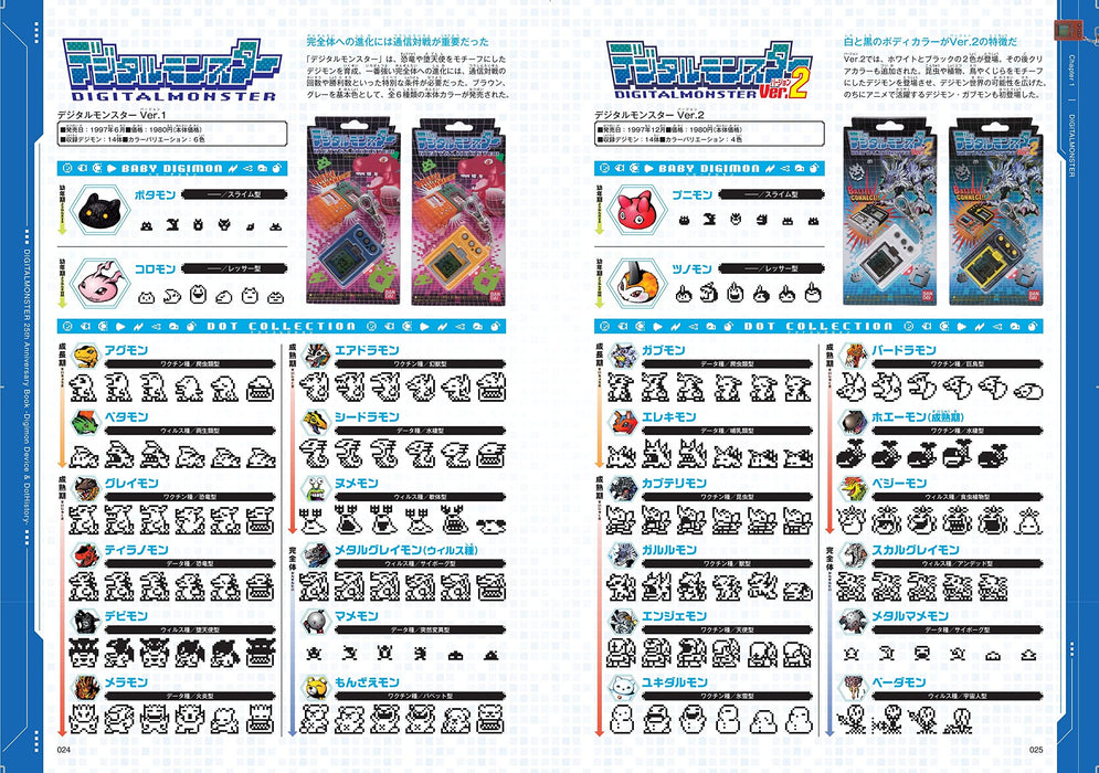 Shueisha Digimon 25th Device & Dot History Anniversary Book Shueisha V-Jump NEW_7