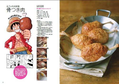 ONE PIECE PIRATE RECIPES Sanji's Filling Meals Book NEW from Japan_2